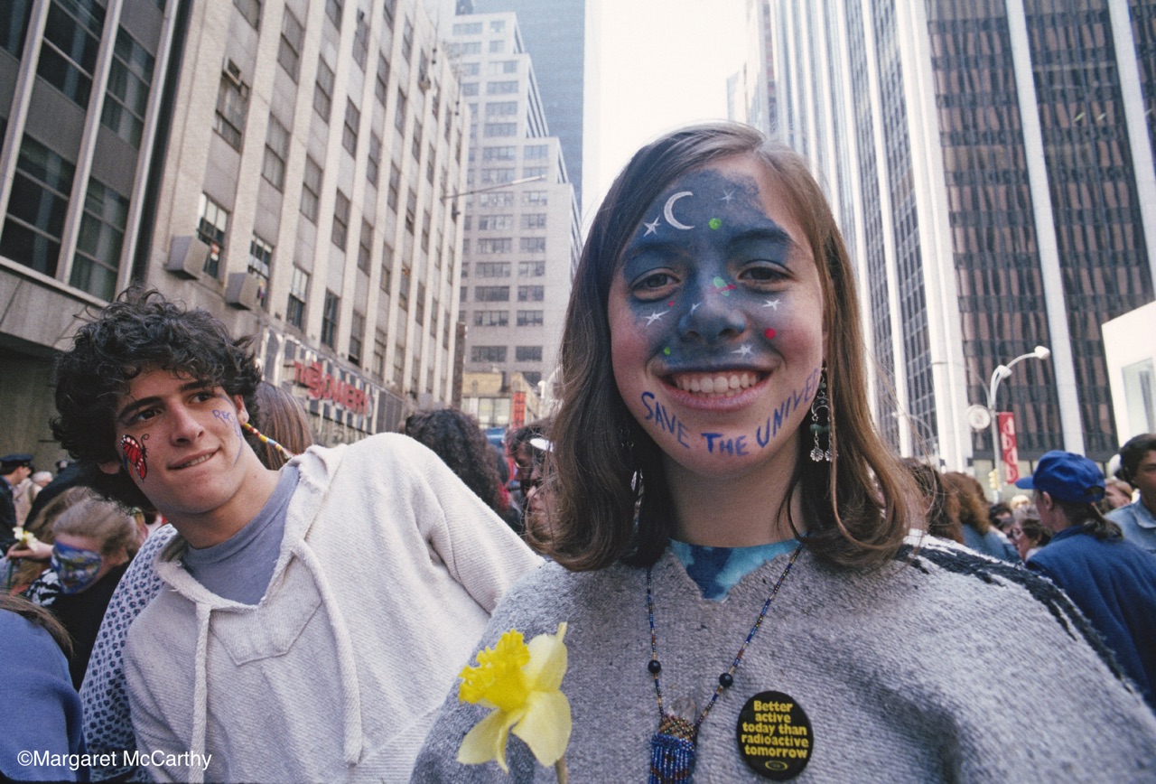 Face Paint, Earth Day, NYC 1990
