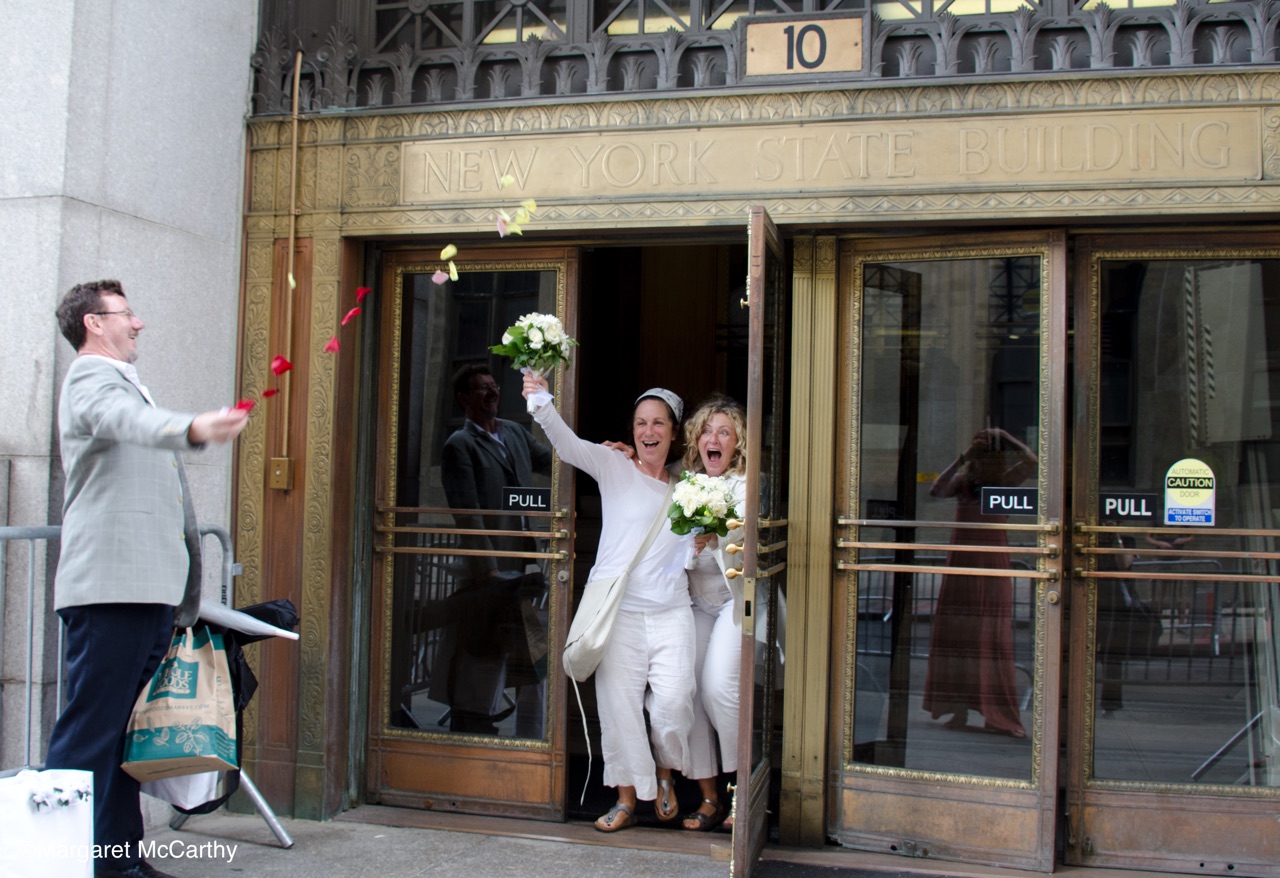 First Day  Legal Same Sex Marriages are performed in Manhattan,NY 07/24/2011
