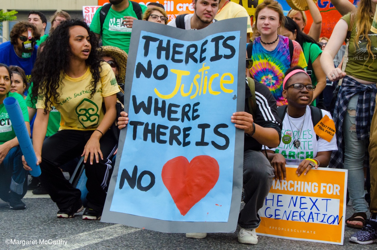 Peoples Climate March, NYC, 9/21/2014